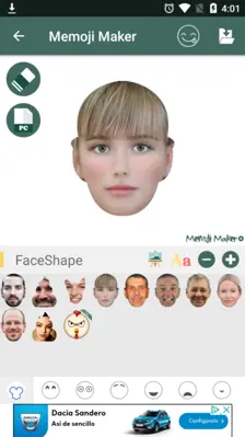 Memoji Maker android App screenshot 0