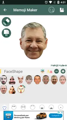 Memoji Maker android App screenshot 1